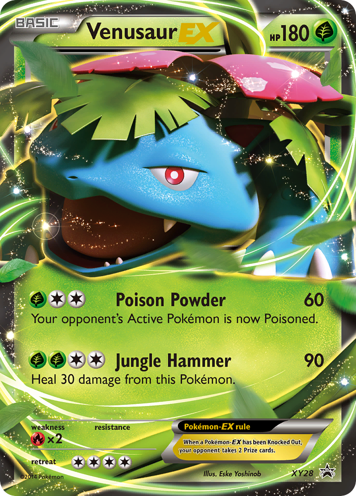 Venusaur EX (XY28) [XY: Black Star Promos] | Nerdhalla Games