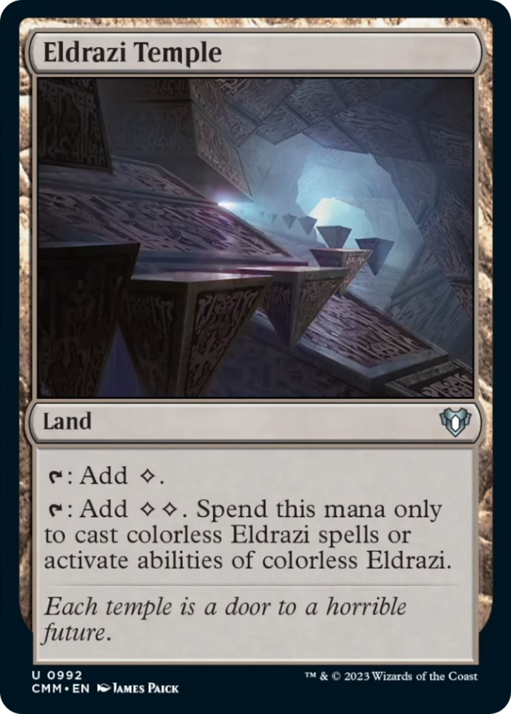 Eldrazi Temple [Commander Masters] | Nerdhalla Games