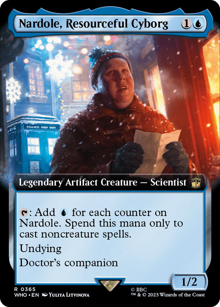 Nardole, Resourceful Cyborg (Extended Art) [Doctor Who] | Nerdhalla Games