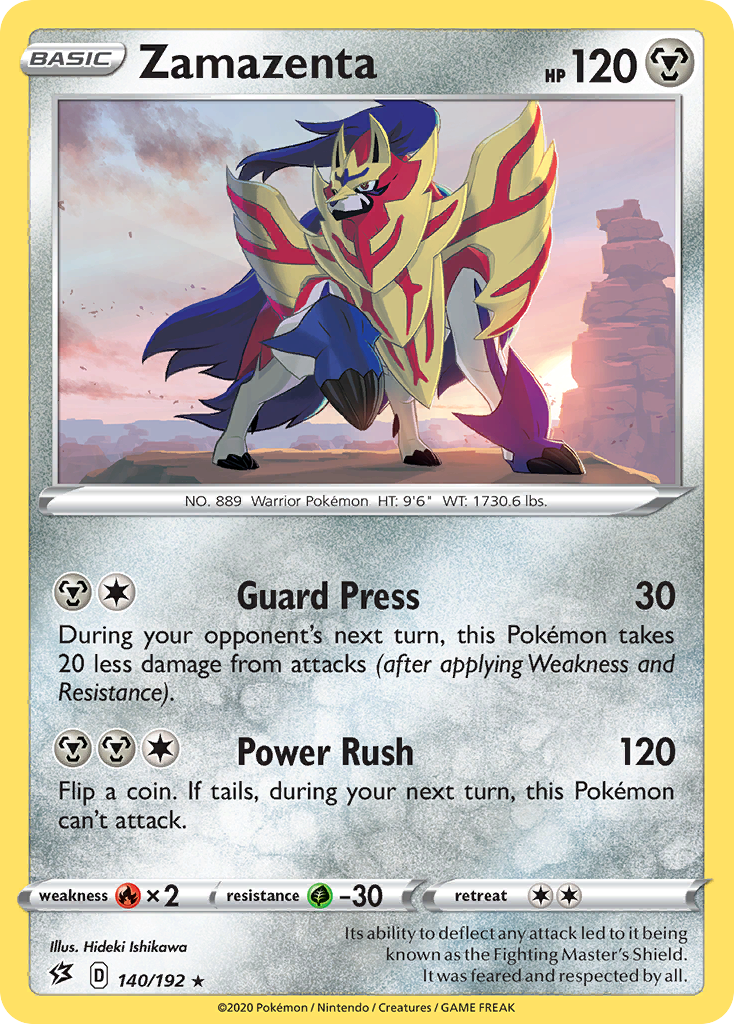 Zamazenta (140/192) [Sword & Shield: Rebel Clash] | Nerdhalla Games