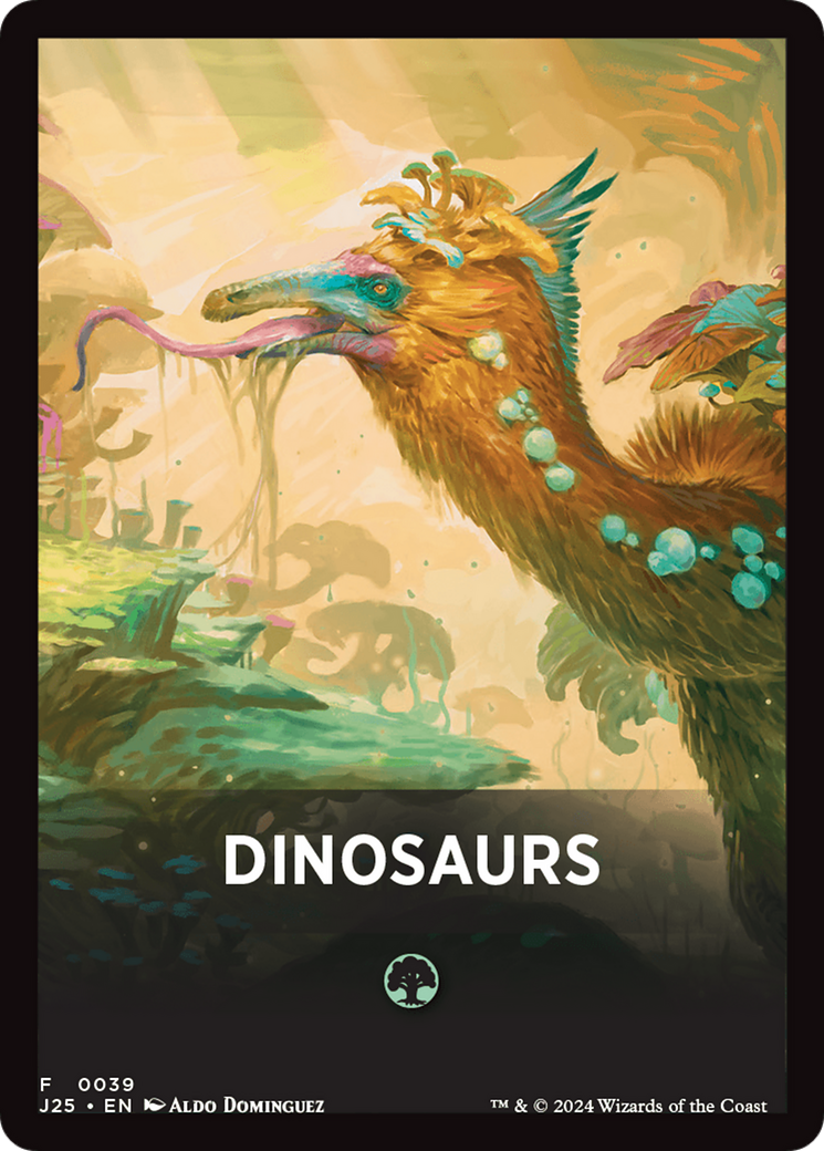 Dinosaurs Theme Card [Foundations Jumpstart Front Cards] | Nerdhalla Games