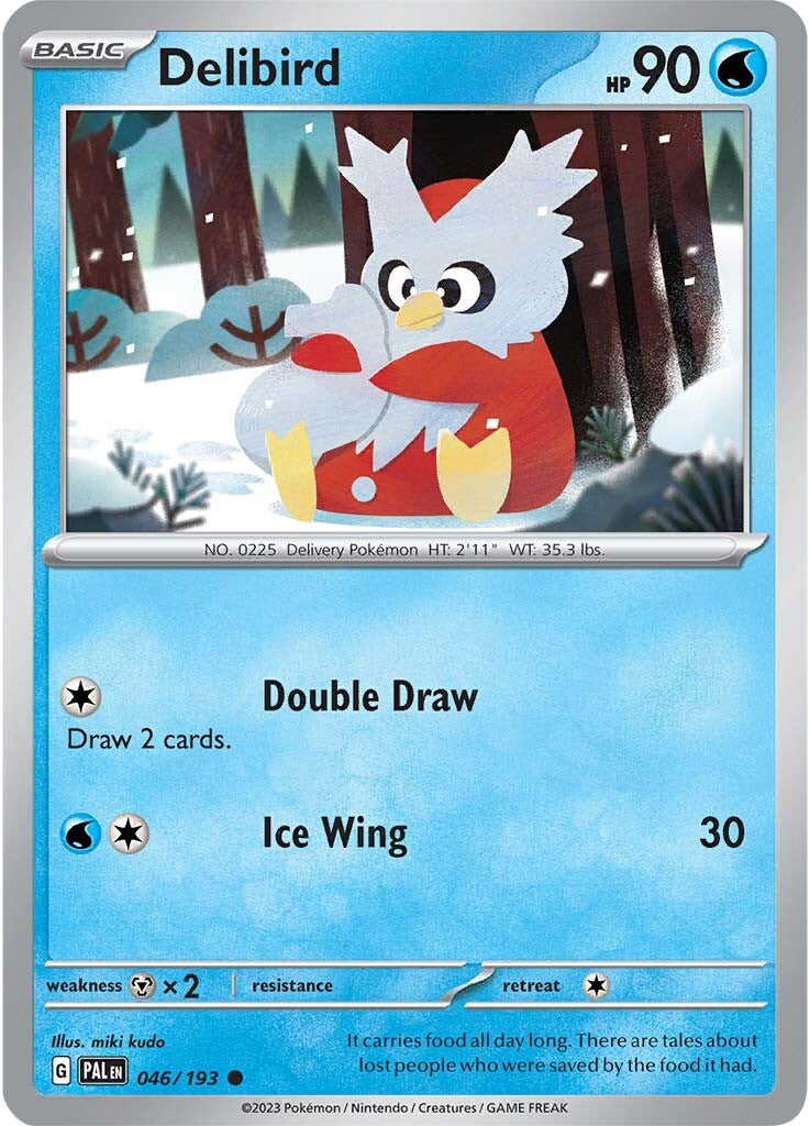 Delibird (046/193) [Scarlet & Violet: Paldea Evolved] | Nerdhalla Games