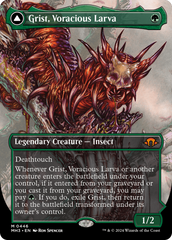 Grist, Voracious Larva // Grist, the Plague Swarm (Borderless) [Modern Horizons 3] | Nerdhalla Games