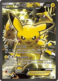 Pikachu EX (XY124) (Jumbo Card) [XY: Black Star Promos] | Nerdhalla Games