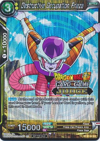 Destructive Occupation Frieza (BT2-104) [Judge Promotion Cards] | Nerdhalla Games