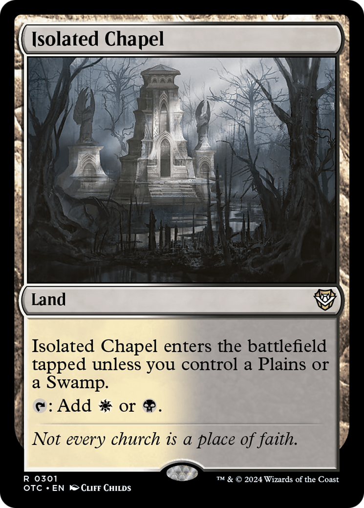 Isolated Chapel [Outlaws of Thunder Junction Commander] | Nerdhalla Games