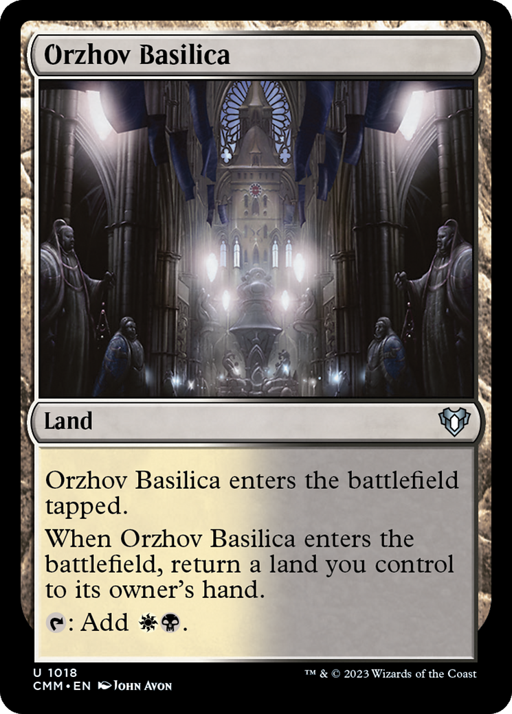 Orzhov Basilica [Commander Masters] | Nerdhalla Games