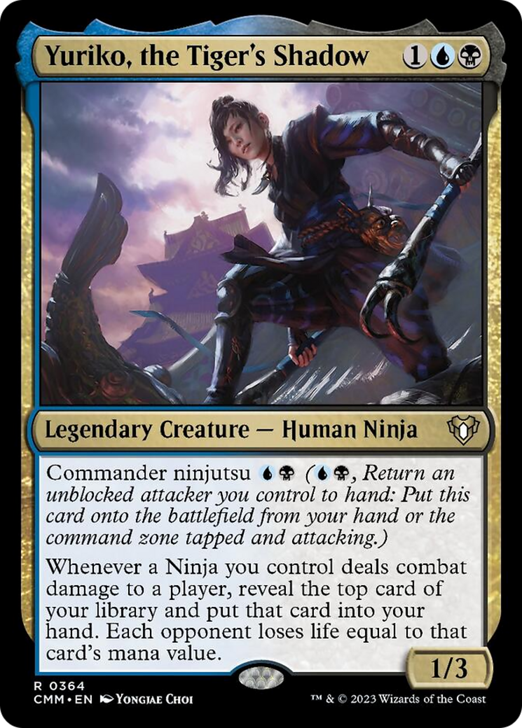 Yuriko, the Tiger's Shadow [Commander Masters] | Nerdhalla Games