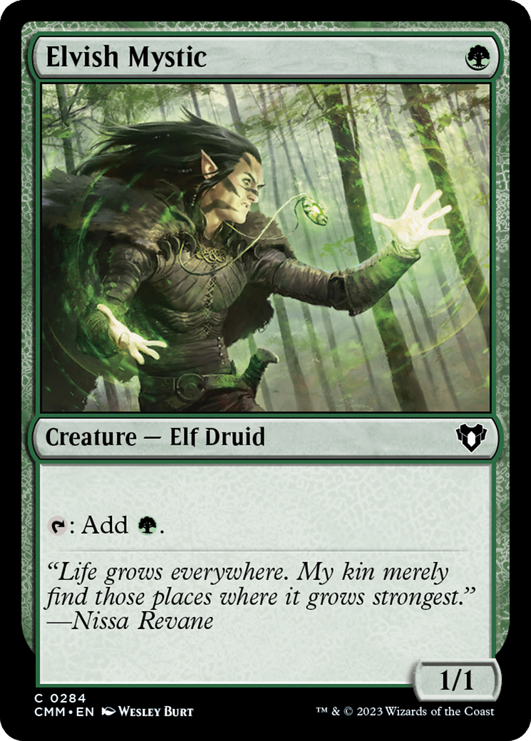 Elvish Mystic [Commander Masters] | Nerdhalla Games