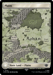 Plains (0713) (Surge Foil) [The Lord of the Rings: Tales of Middle-Earth] | Nerdhalla Games