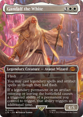 Gandalf the White (Borderless Alternate Art) [The Lord of the Rings: Tales of Middle-Earth] | Nerdhalla Games