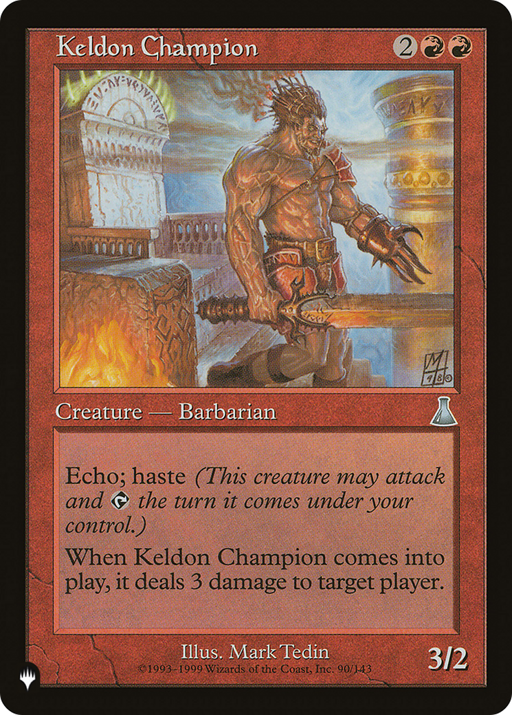 Keldon Champion [The List] | Nerdhalla Games