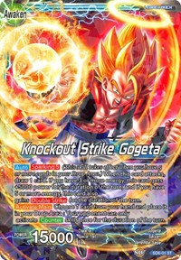 Gogeta // Knockout Strike Gogeta (2018 Big Card Pack) (SD6-01) [Promotion Cards] | Nerdhalla Games