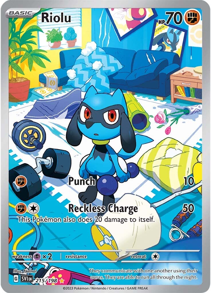 Riolu (215/198) [Scarlet & Violet: Base Set] | Nerdhalla Games