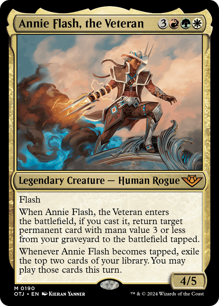 Annie Flash, the Veteran [Outlaws of Thunder Junction] | Nerdhalla Games