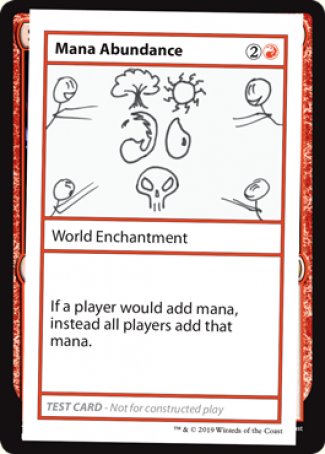 Mana Abundance (2021 Edition) [Mystery Booster Playtest Cards] | Nerdhalla Games