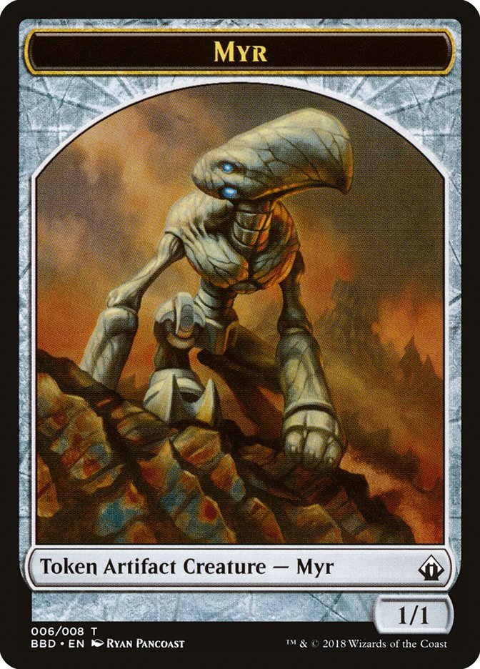 Myr Token [Battlebond Tokens] | Nerdhalla Games