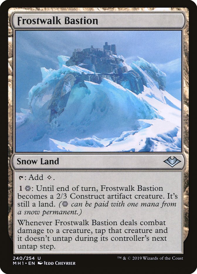 Frostwalk Bastion [Modern Horizons] | Nerdhalla Games