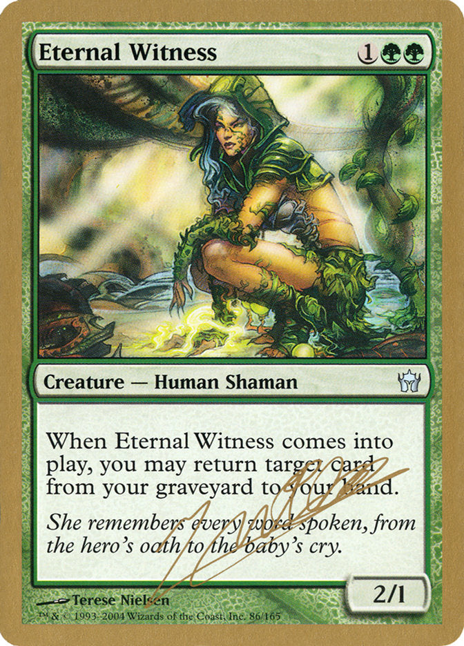 Eternal Witness (Julien Nuijten) [World Championship Decks 2004] | Nerdhalla Games