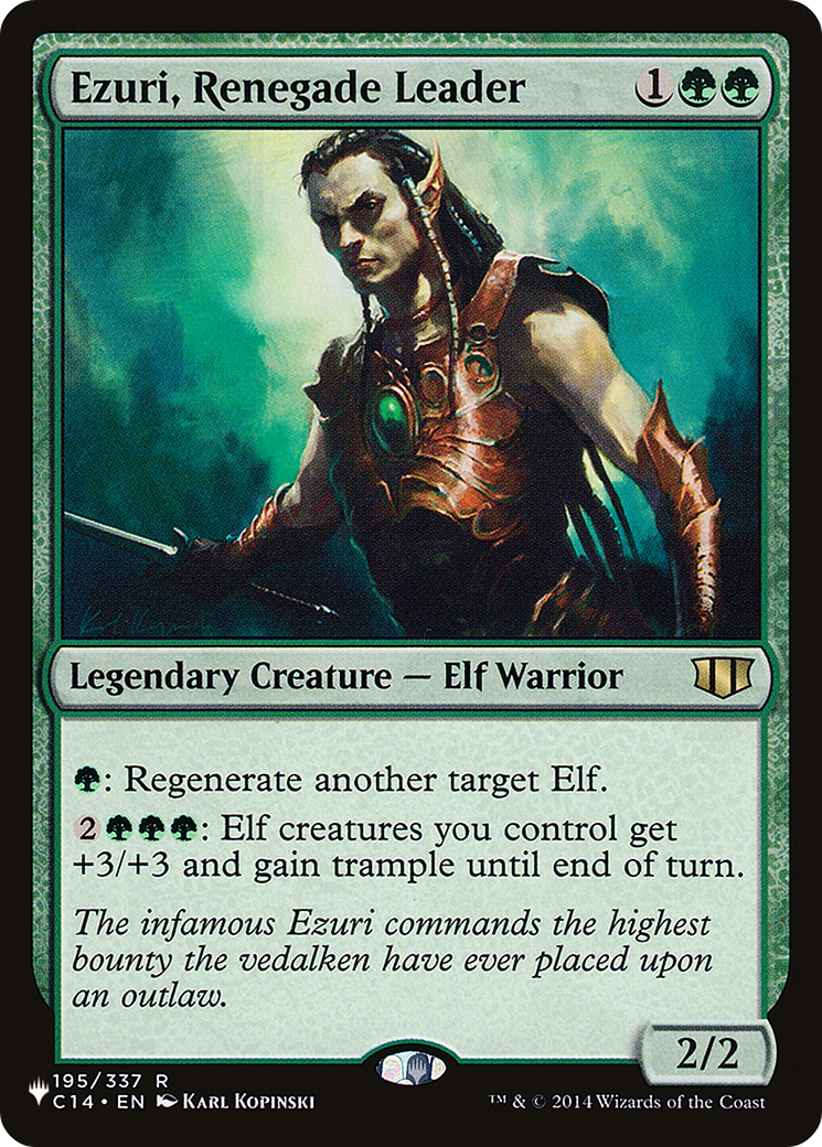 Ezuri, Renegade Leader [The List] | Nerdhalla Games