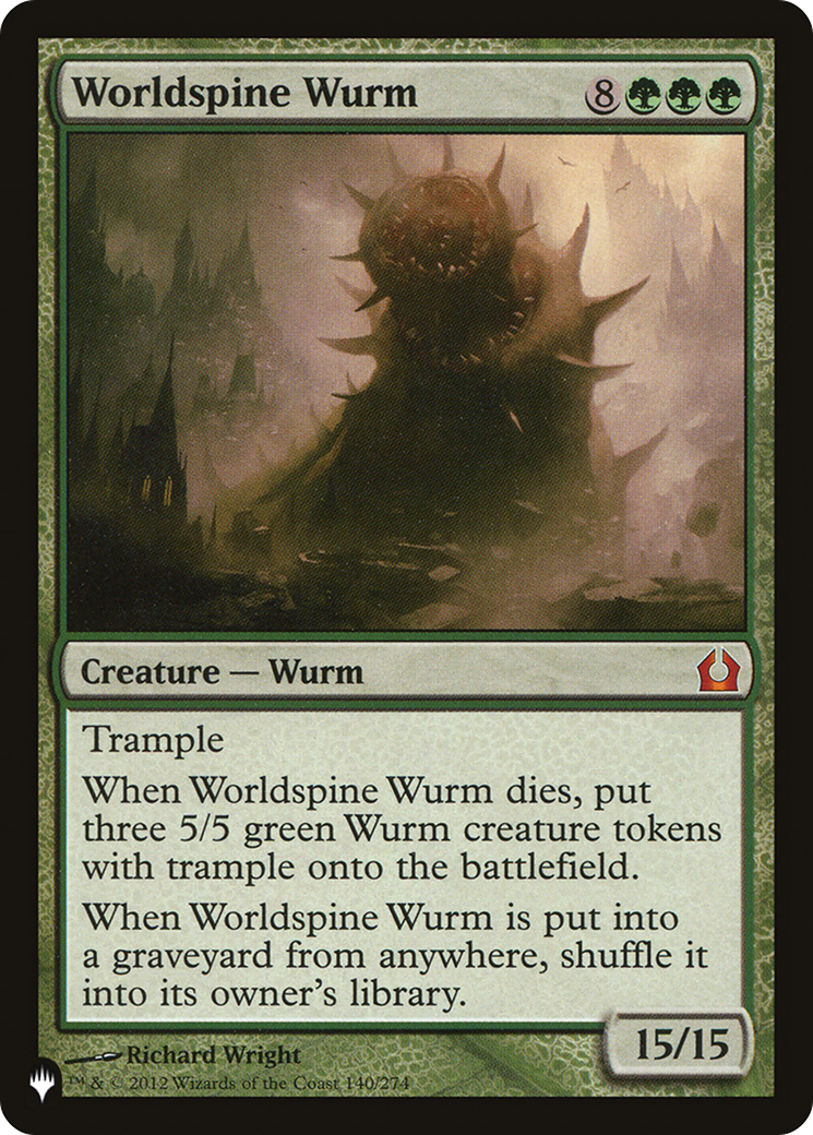 Worldspine Wurm [The List] | Nerdhalla Games