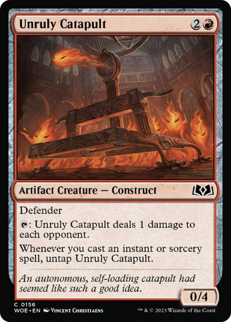 Unruly Catapult [Wilds of Eldraine] | Nerdhalla Games