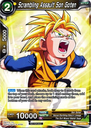 Scrambling Assault Son Goten (P-062) [Promotion Cards] | Nerdhalla Games