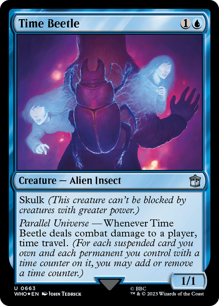 Time Beetle (Surge Foil) [Doctor Who] | Nerdhalla Games