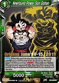 Newfound Power Son Gohan (Origins 2019) (BT4-048_PR) [Tournament Promotion Cards] | Nerdhalla Games