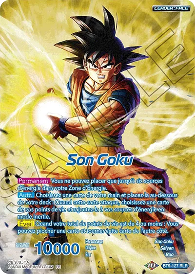 Son Goku // Heightened Evolution SS3 Son Goku Returns (Championship 2023 Golden Card Vol.1) (BT9-127) [Tournament Promotion Cards] | Nerdhalla Games