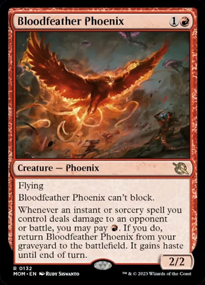 Bloodfeather Phoenix [March of the Machine] | Nerdhalla Games