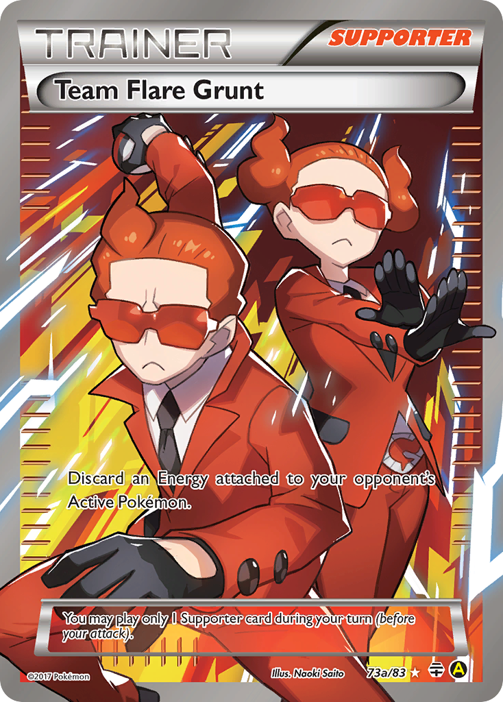 Team Flare Grunt (73a/83) [Alternate Art Promos] | Nerdhalla Games