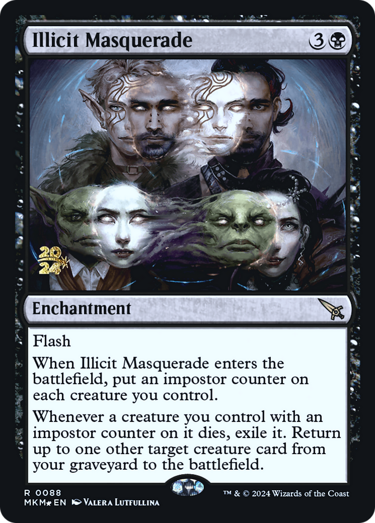 Illicit Masquerade [Murders at Karlov Manor Prerelease Promos] | Nerdhalla Games