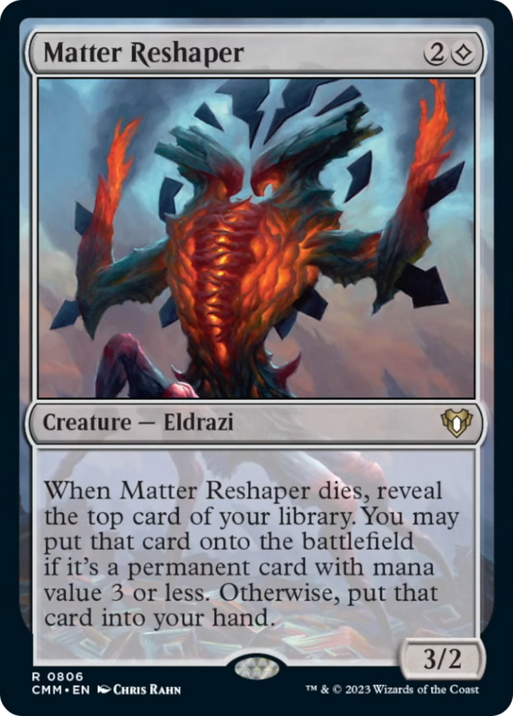 Matter Reshaper [Commander Masters] | Nerdhalla Games