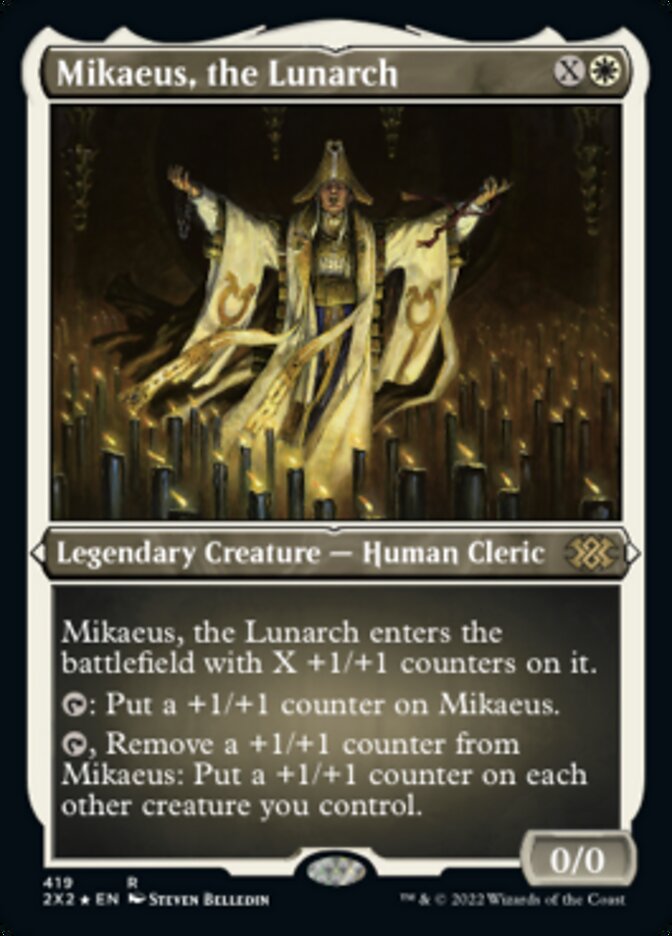 Mikaeus, the Lunarch (Foil Etched) [Double Masters 2022] | Nerdhalla Games