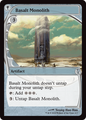 Basalt Monolith (Future Sight) [Mystery Booster 2] | Nerdhalla Games