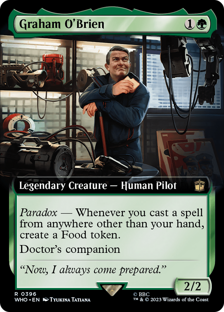 Graham O'Brien (Extended Art) [Doctor Who] | Nerdhalla Games