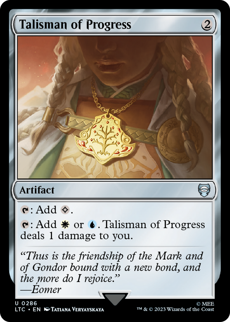 Talisman of Progress [The Lord of the Rings: Tales of Middle-Earth Commander] | Nerdhalla Games