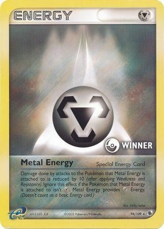 Metal Energy (94/109) (Winner) [EX: Ruby & Sapphire] | Nerdhalla Games