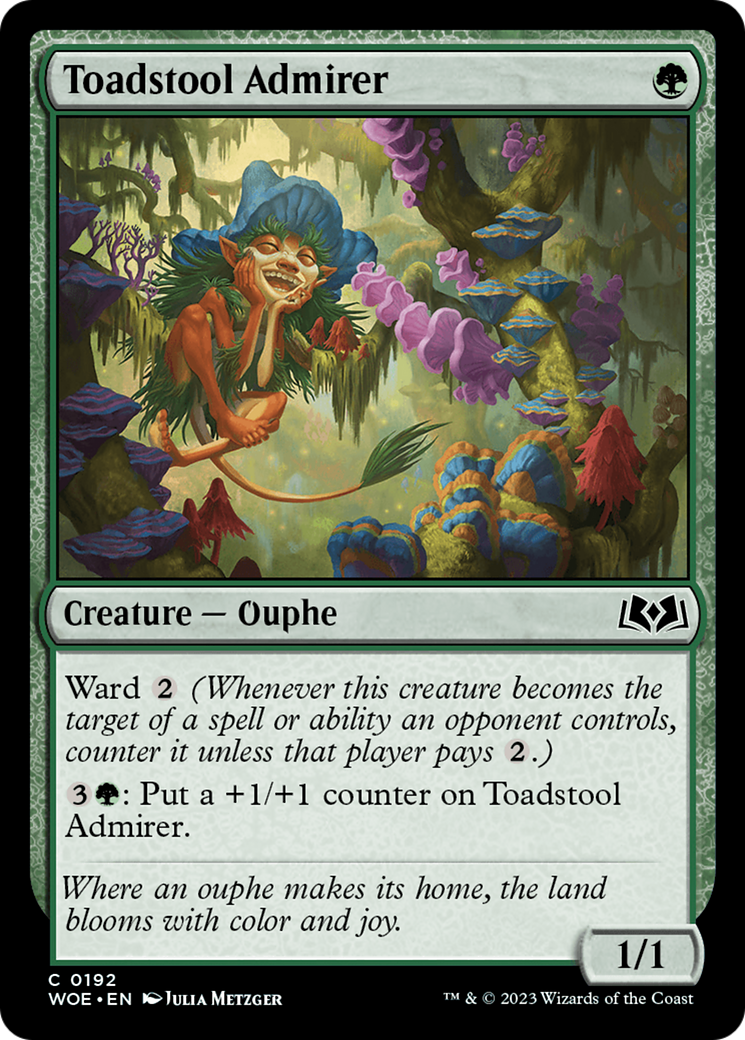 Toadstool Admirer [Wilds of Eldraine] | Nerdhalla Games