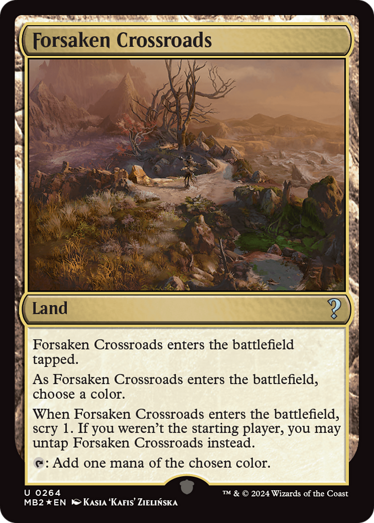 Forsaken Crossroads [Mystery Booster 2] | Nerdhalla Games