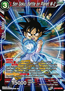 Son Goku, Battle on Planet M-2 (BT17-007) [Ultimate Squad] | Nerdhalla Games