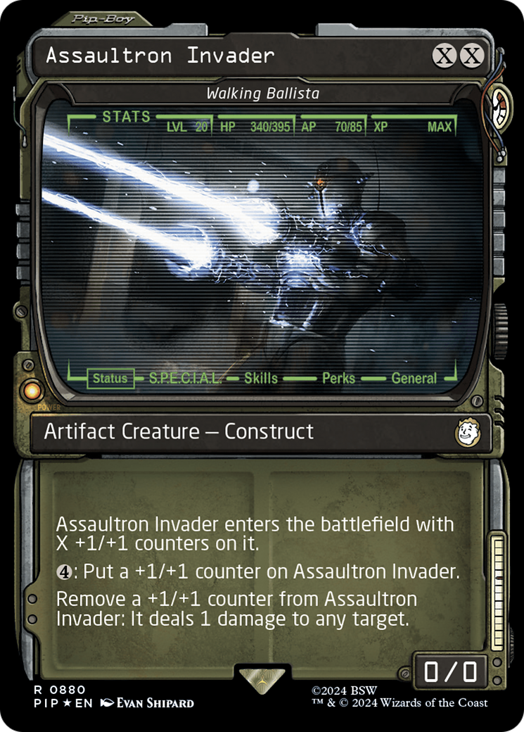 Assaultron Invader - Walking Ballista (Surge Foil) [Fallout] | Nerdhalla Games