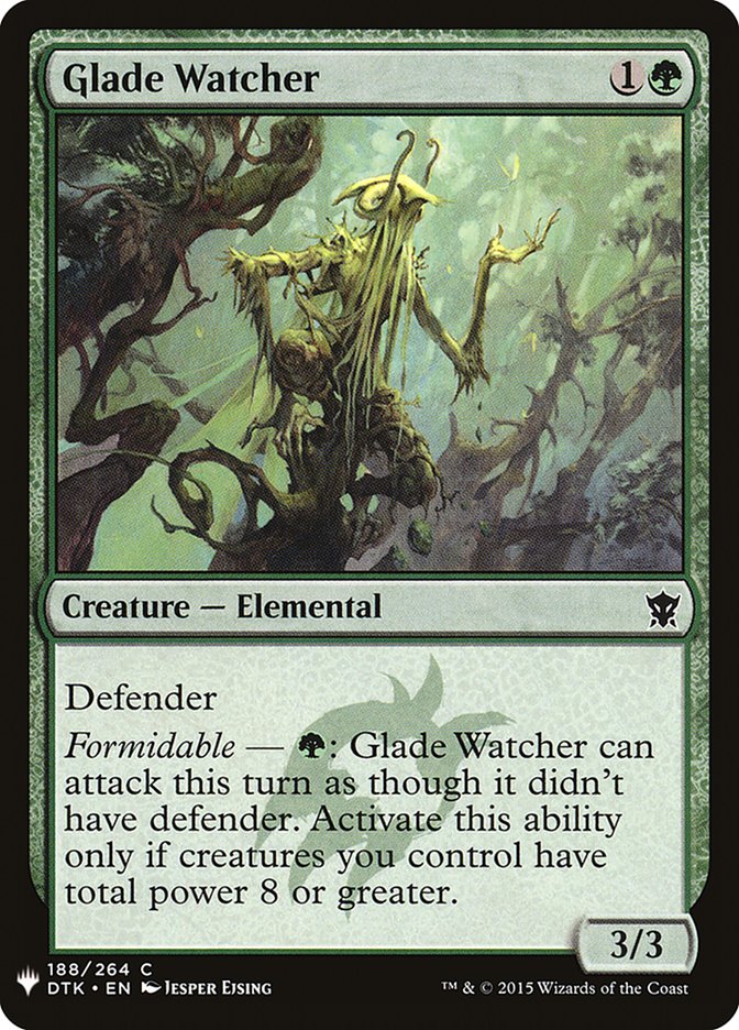 Glade Watcher [Mystery Booster] | Nerdhalla Games