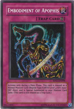 Embodiment of Apophis [RP01-EN098] Secret Rare | Nerdhalla Games