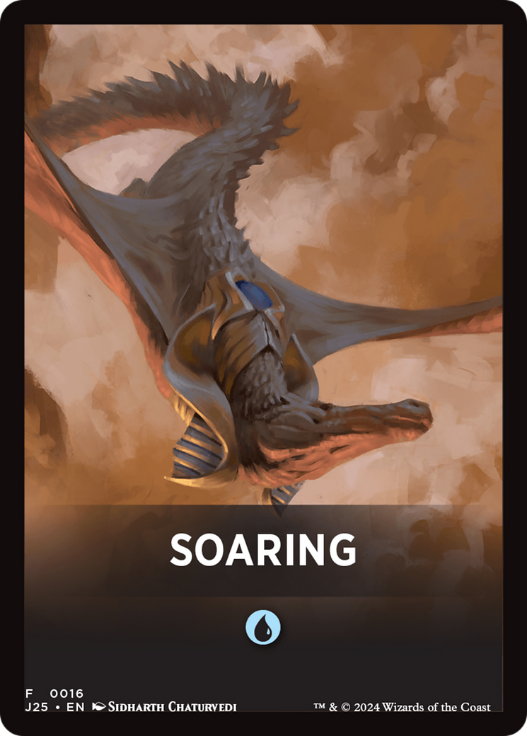 Soaring Theme Card [Foundations Jumpstart Front Cards] | Nerdhalla Games