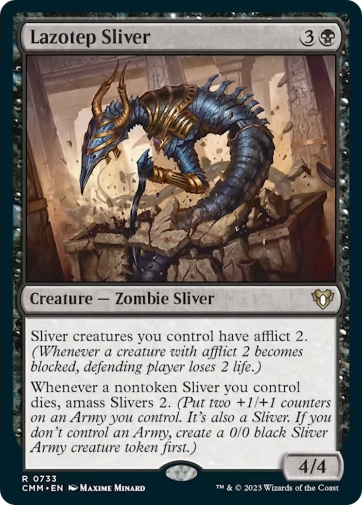 Lazotep Sliver [Commander Masters] | Nerdhalla Games