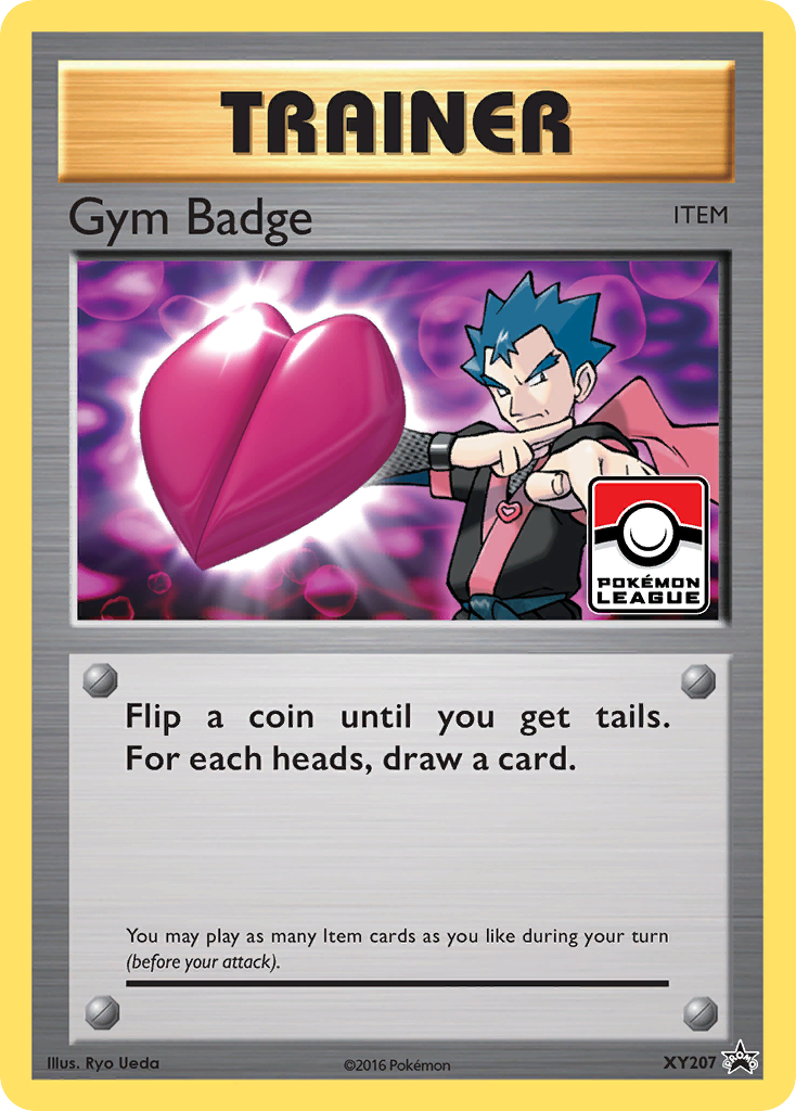 Gym Badge (XY207) (Koga) [XY: Black Star Promos] | Nerdhalla Games