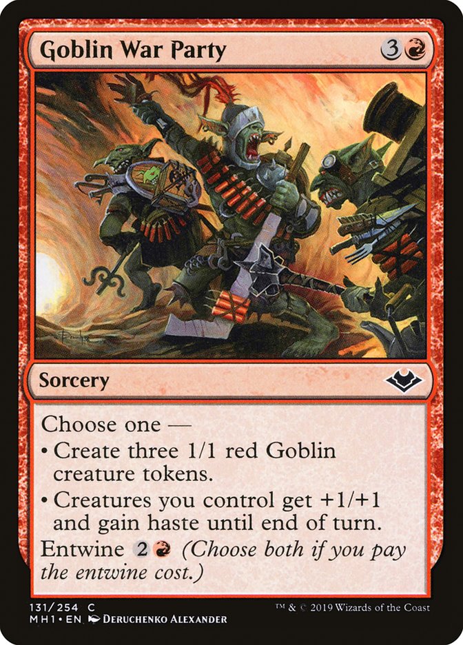 Goblin War Party [Modern Horizons] | Nerdhalla Games