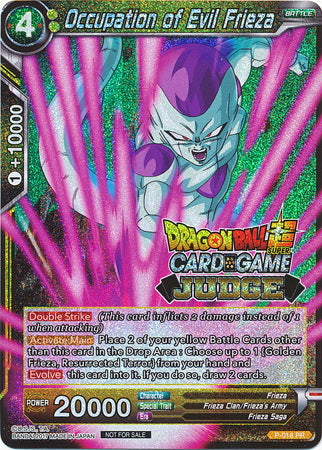 Occupation of Evil Frieza (P-018) [Judge Promotion Cards] | Nerdhalla Games